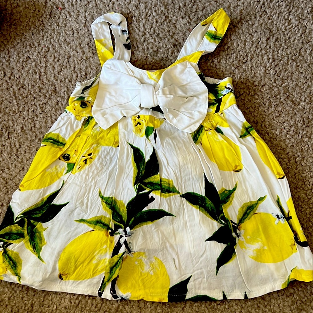 18 month little girl lemon outfit 🍋